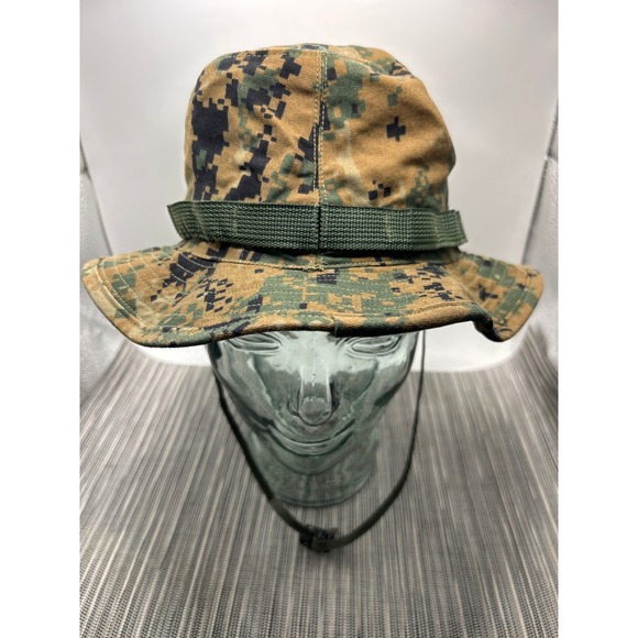 Sekri Industries Other - USMC MARPAT Woodland Boonie Hat Sekri Industries Small Digital Camo Field Cover